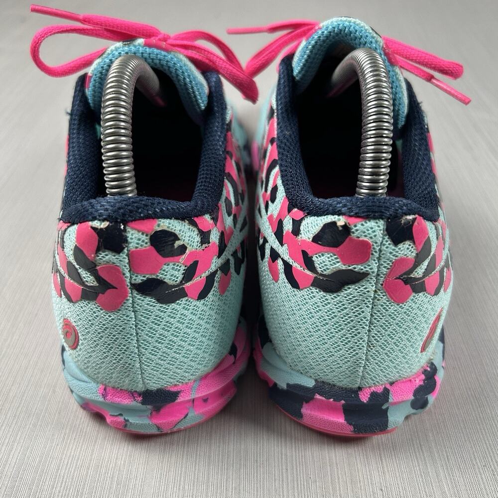 Asics Gel Noosa Fast 2 Womens Size 9.5 Teal Running Shoes Fitness Sneakers T459N - Picture 4 of 7